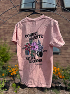 Bloomsday Climate Doom Tee - Peachy