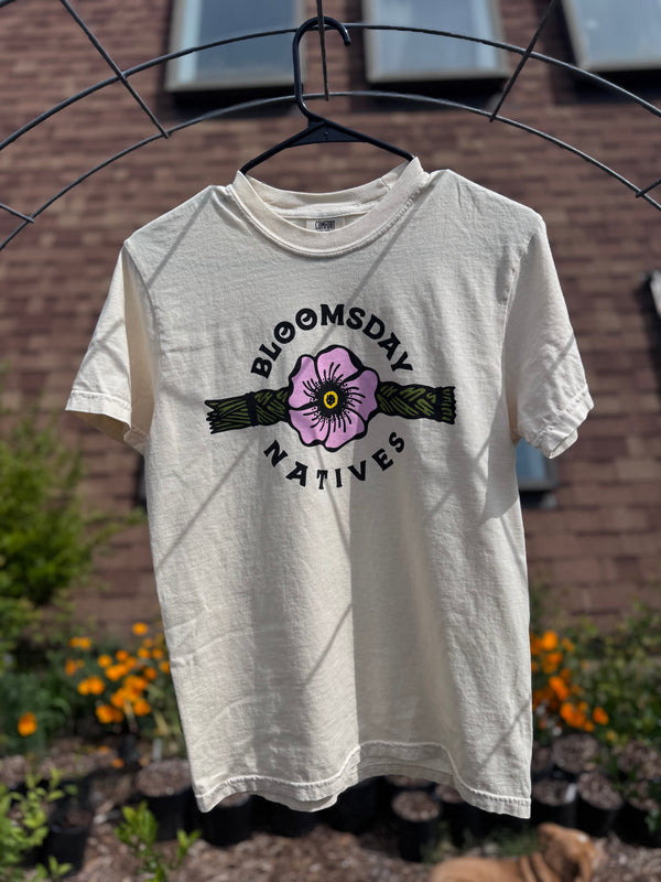 Bloomsday Nootka Rose Tee - Natural